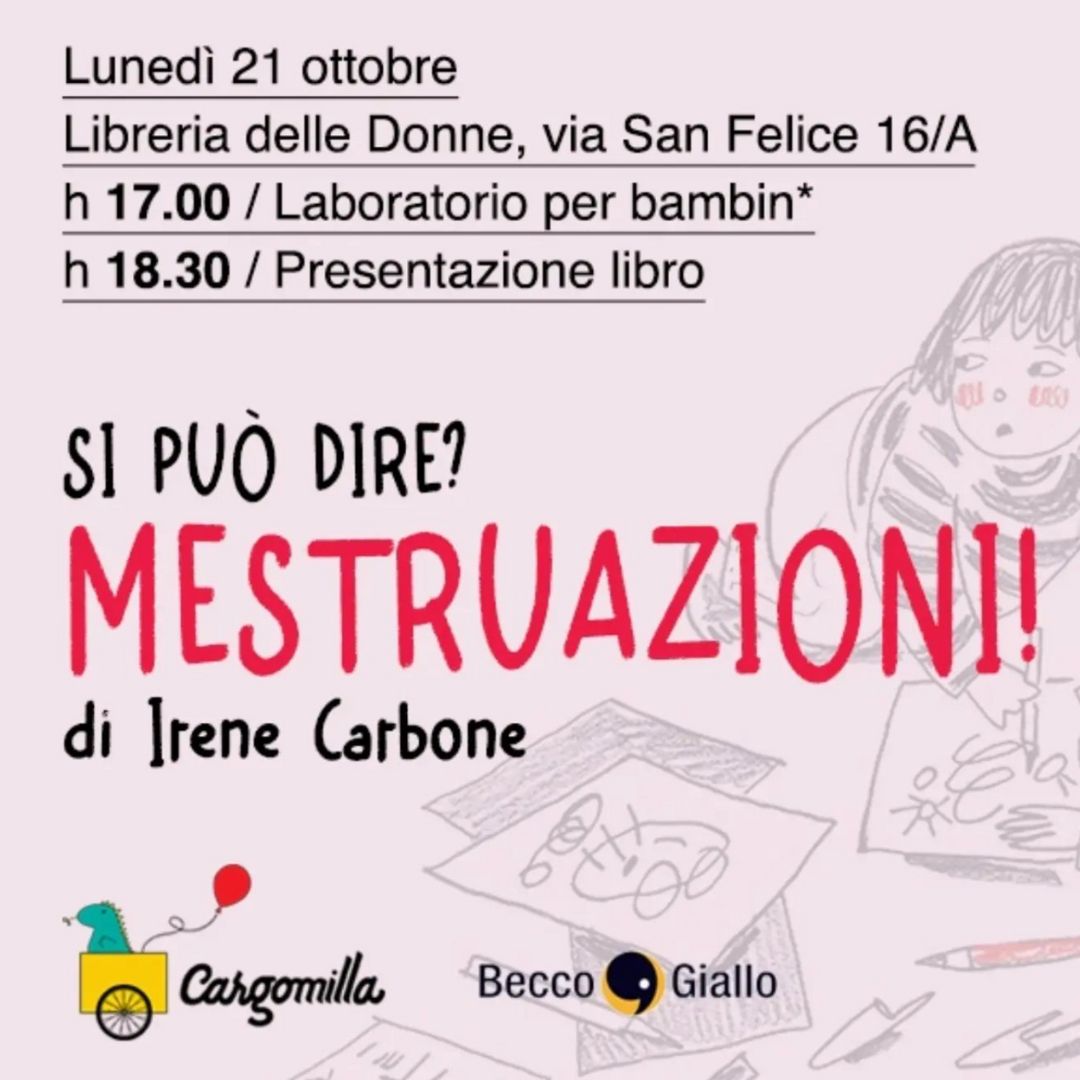 Si puo dire? mestruazioni! Libreria delle Donne